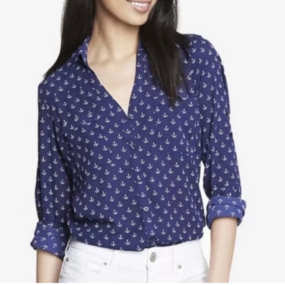Express “The Portofino Shirt” Blouse